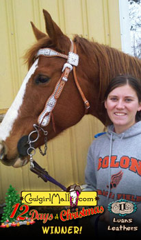 12 Days of Christmas Winner - Luans Leathers Headstall
