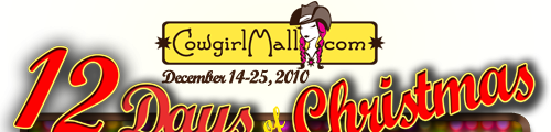 CowgirlMall.com's 12 Days of Christmas