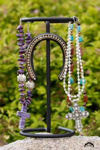 Horseshoe Jewelry Stand